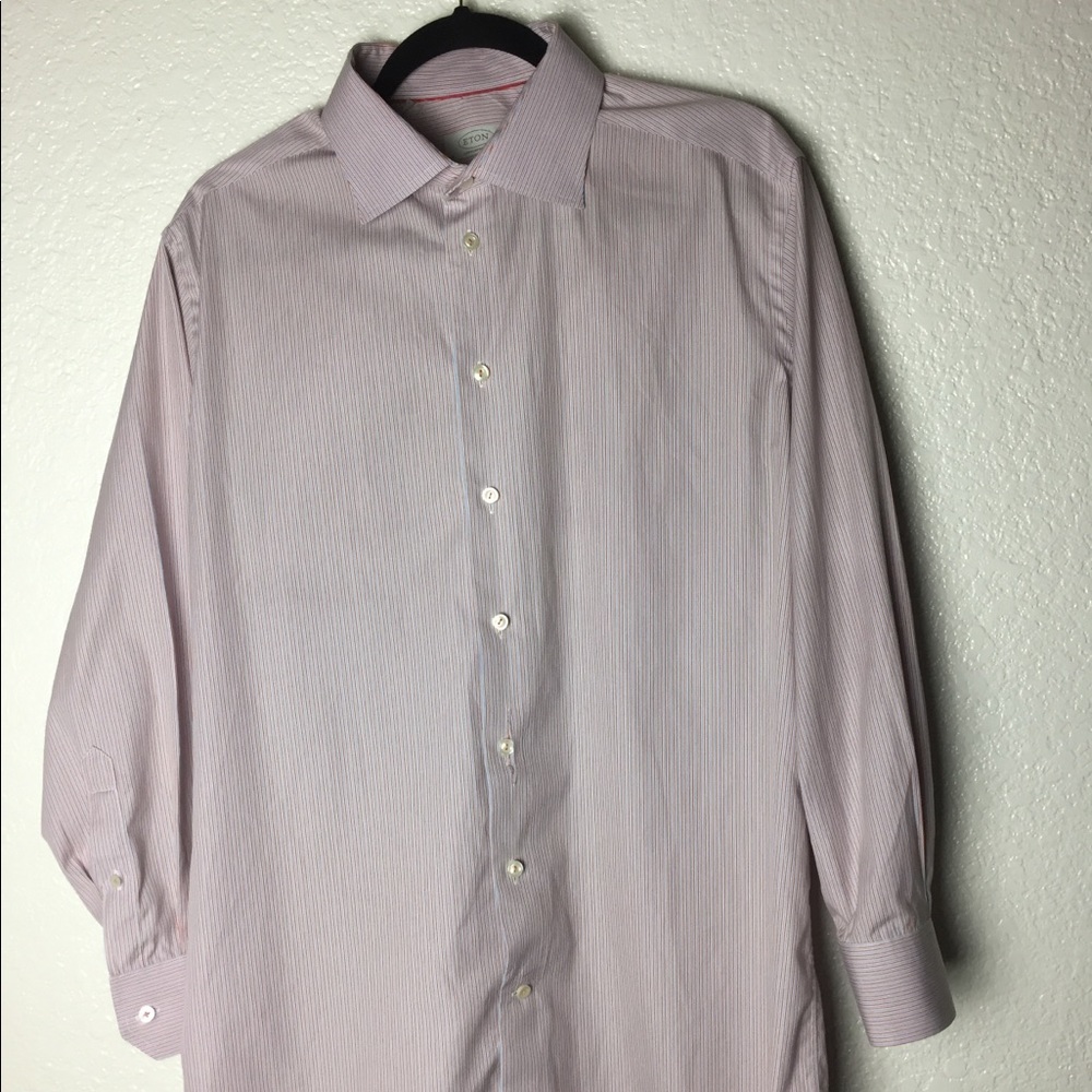 Eton dress shirt 17 1/2